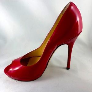 Jimmy Choo Red  Stilettos